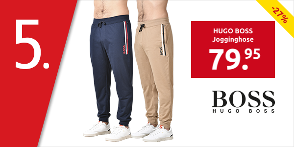 HUGO BOSS Jogginghose, beige