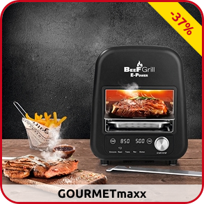 Elektrischer Beef-Grill E-Power GourmetMaxx