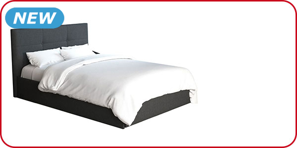 Bett «Arizona» 160 x 200 cm, anthrazit