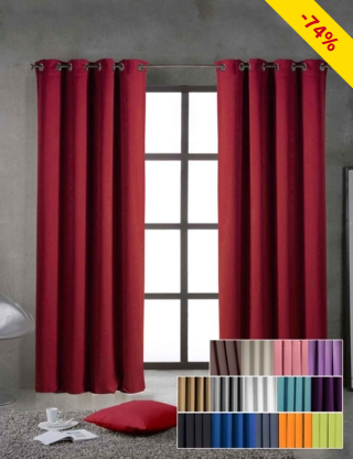 Vorhang 1 Stück, lichtundurchlässig