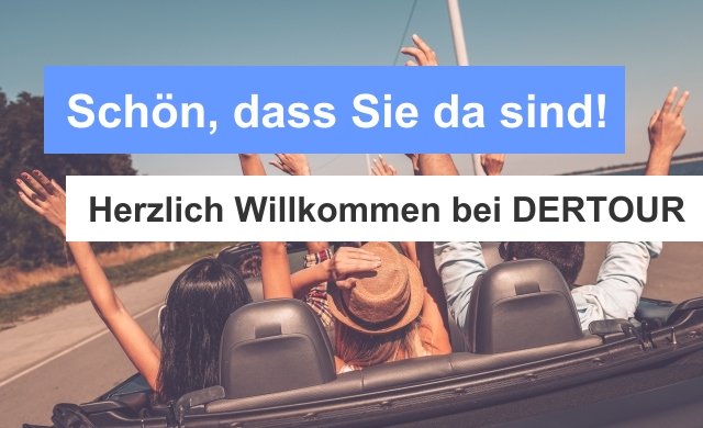 Herzlich Willkommen bei DERTOUR