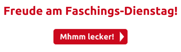 Freude am Faschings-Dienstag!