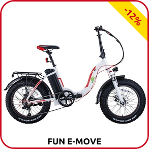 Elektrovelo faltbar «RSI-X», FUN E-MOVE, 7 Gänge