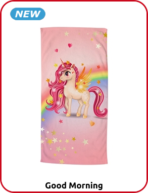 Strandtuch «Little Pony», 75 x 150 cm