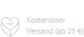 Kostenloser Verstand ab 25 €