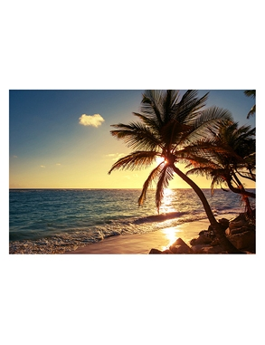 Deko-Tapete «Strand», 180 x 300 cm