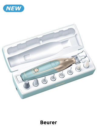 beurer Maniküre-/Pediküreset «MP 84», mit Lade- und Aufbewahrungs-Etui