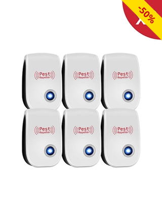 Ungeziefer-Vertreiber «Pest Repeller», Set, 6 Stück