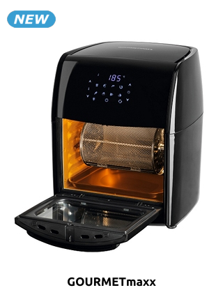 GOURMETmaxx Heissluft-Ofen, 9 in 1, 12 l