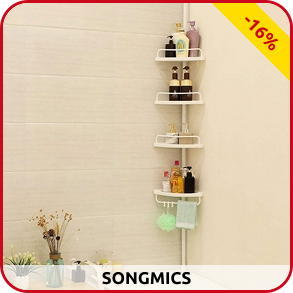 Bad-Eckregal, ausziehbar