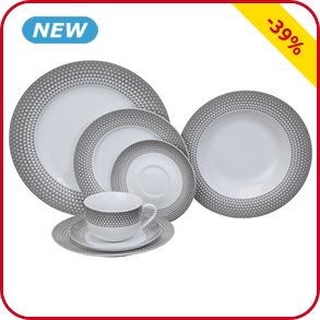 Tafelservice «Ana», 30-teilig für 6 Personen