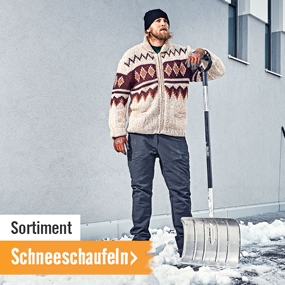 Schneeschaufeln im Onlineshop