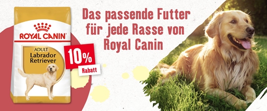 10% auf Royal Canin