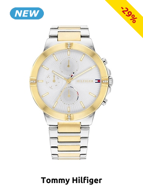 TOMMY HILFIGER Damenuhr «Talia», silberfarben