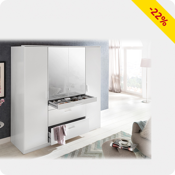 Kleiderschrank «Lugano»