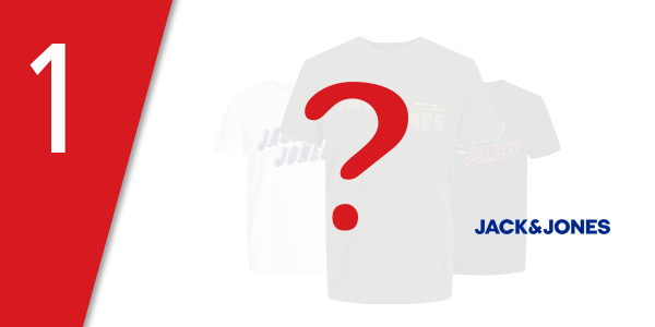 JACK & JONES T-Shirts, 3er-Pack, weiss + grün + schwarz