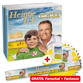 GOLD + GRATIS Fanschal & Fantasse