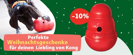 Perfekte Weihnachtsgeschenke für deinen Liebling von Kong