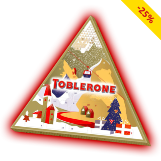 Adventskalender «Toblerone», 4 Sorten