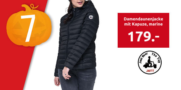 JOTT Damendaunenjacke «Cloe» mit Kapuze, marine