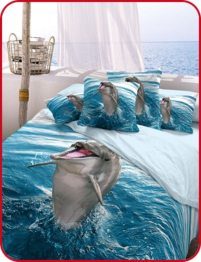 Bettwäsche «Delfin»