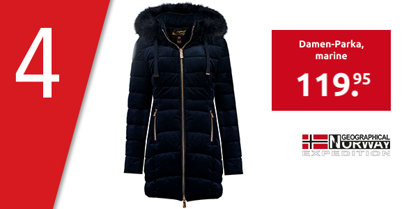 Geographical Norway Damen-Parka «Bilove Lady long», marine
