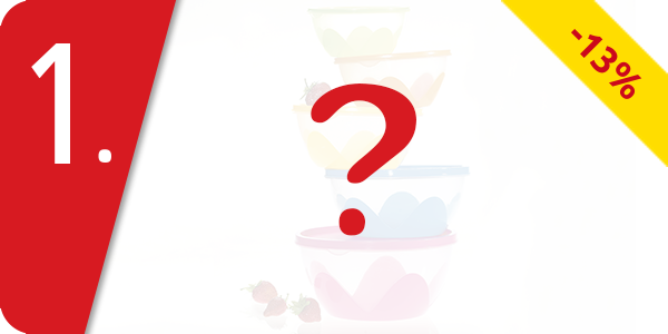 Frischhaltedosen, 5 Grössen