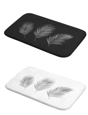 Badteppich «Orbella», 45 x 75 cm, schwarz