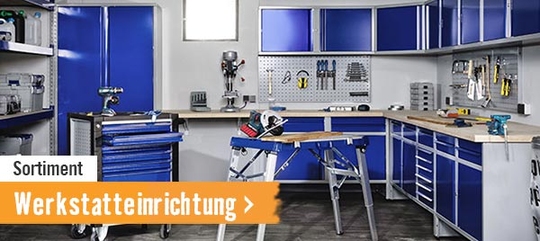 Werkstatteinrichtung im HORNBACH Onlineshop