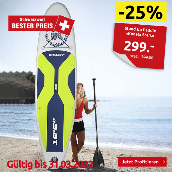 Stand Up Paddle «Kohala Start», aufblasbar, L 320 x 81 cm