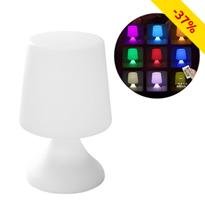 LED-Leuchte «Nomade», kabellos, 16 Farben, mit Fernbedienung