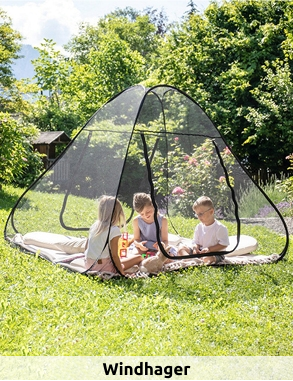 Windhager Moskitonetz Zelt «Pop-Up», In- & Outdoor, 140 x 200 cm