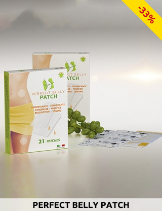 «Perfect Belly» Silhouetten-Patchs, 21 Stück