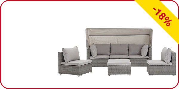 Lounge-Set «Lisa», 4-teilig