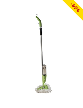 Spray-Mopp Dreieck, L Stiel 127 cm, grün