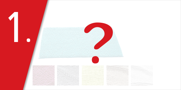 Badteppich aus weichem Schlingenfrottee, türkis