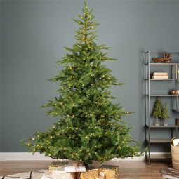 Christbaum Everlands Grandis künstlich inkl. LED Ø 111 cm Höhe: 150 cm grün