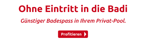 Ohne Eintritt in die Badi