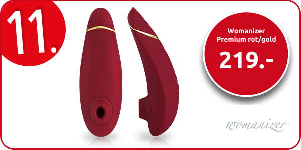 Womanizer Premium rot/gold