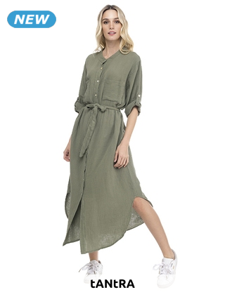 tANtRA Kleid «Safari», khaki