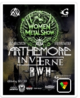 Women Metal Show: Arthemore, Inverne, B.W.H