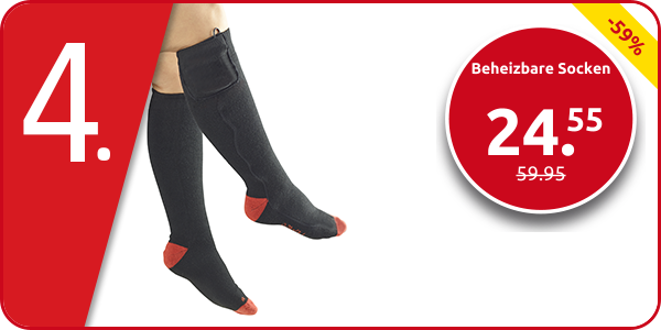 Beheizbare Socken