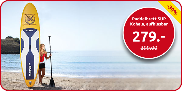 Paddelbrett SUP Kohala, aufblasbar