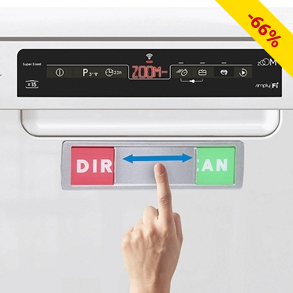 Magnet für Geschirrspüler, silberfarben