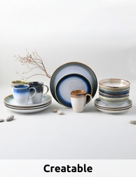 CreaTable Tafelservice «Cascade», 16-teiliges Set für 4 Personen