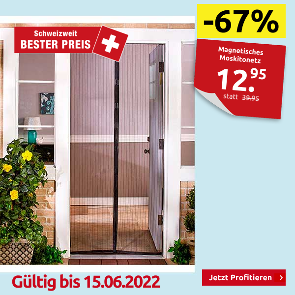 Magnetisches Moskitonetz