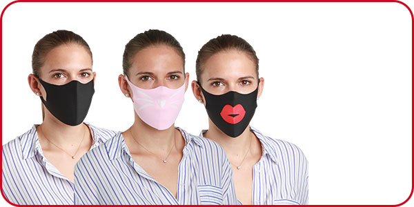 Masken für SIE, Set, 3 Stück
