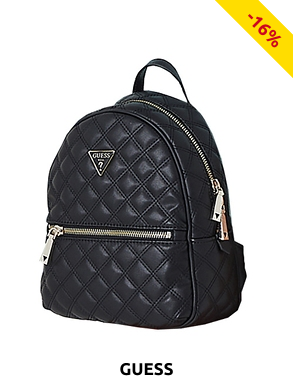 GUESS Rucksack «Cessily», schwarz