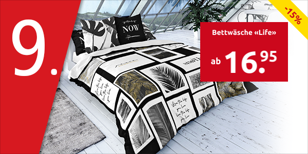 Bettwäsche «Life»