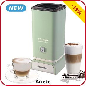 Ariete Elektrischer Milchschäumer, grün